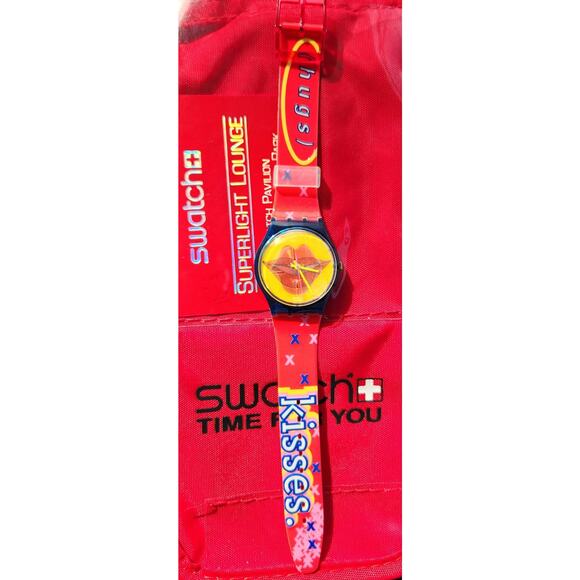 Swatch watch KISS GN181 1999 Standard Gents New old stock - Picture 12 of 14